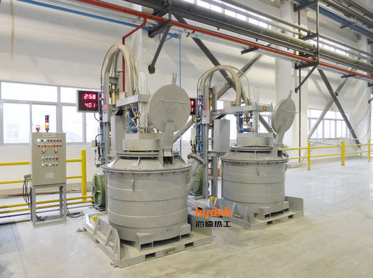 50 M3/H NG-Schöpflöffel-Vorwärmen-System-Induktions-Hitze, die Ausrüstung 3KW behandelt