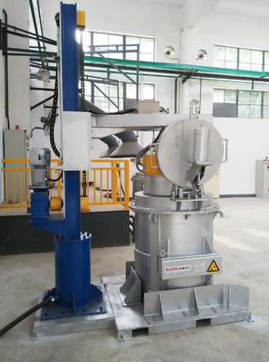 Erweiterte Vorwärmeanlage mit Ladel für den industriellen Druck 0,5-0,7 MPa Backtemperatur 0-850°C Heizgeschwindigkeit 0-20°C/min