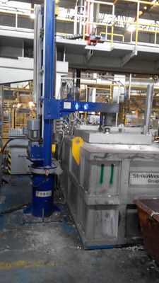 5-Millimeter-Drehentgasungseinheits-Aluminiumraffinierungs-Prozess-Maschine 30 l/min Soem