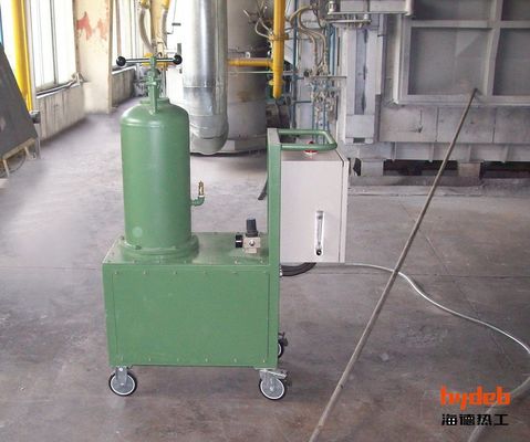 Fluss-Einspritzeinheits-Prozess des Grün-15L, zum des Aluminiumargon-Gases weiter zu entwickeln
