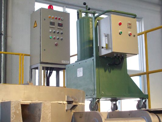Fluss-Einspritzeinheits-Prozess des Grün-15L, zum des Aluminiumargon-Gases weiter zu entwickeln