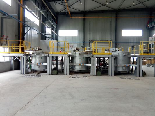Elektrische LPG Aluminiumtiegel-Schmelzofen der Kapazitäts-800KG für direktes Casting