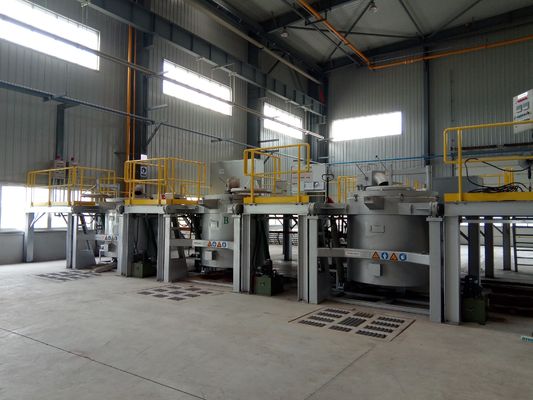 Hydraulisches Kippen stille der Operation Gelectric-Gießerei-Aluminiumschmelzofen-800K
