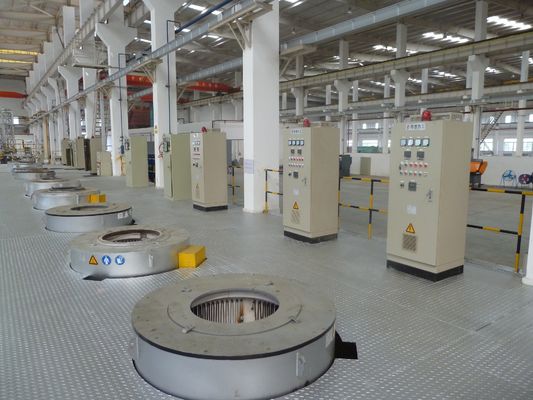 Ölbefeuerte haltene Ofen-schmelzende Aluminiummaschine ölbefeuerte 880mm 0.7mpa