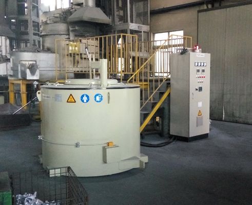Coreless-Induktions-kleiner Gießerei-Ofen-Instandhaltungstemperatur Kappe 0.60Mpa 1000KG