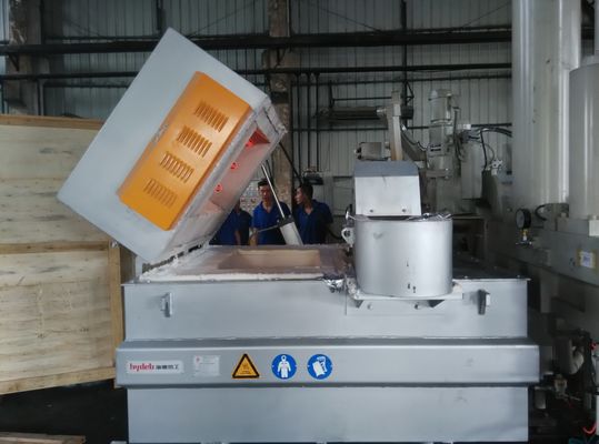 Silbernes Aluminium 800KG 0.60MPa, das Ofen-Aluminium 950 Grad schmilzt und hält