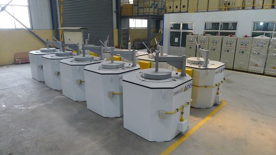 Industrielle schmelzende haltene Ofen-doppelte AluminiumaluminiumDämmschicht 500KG