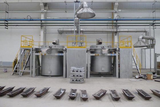 Aluminiumcasting-Ofen Ecuperative-Wärmetauscher 0.30MPa 950C für Legierung