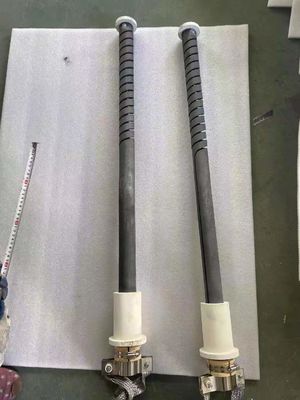 30mm Silikon 1400 Grad Druckguss-Ersatzteil-Kohlenstoff-Element Heater For Die Casting