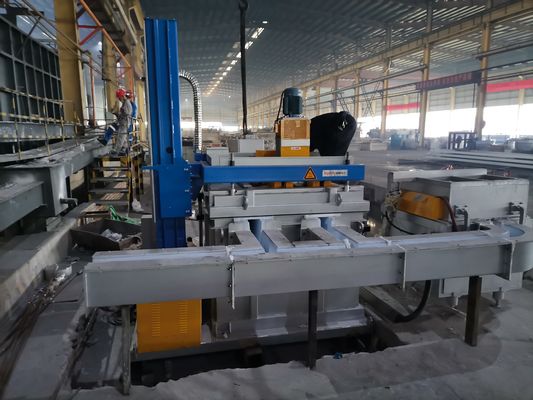 Gießrinne-Drehentgasungsprozeß LDU 720C, zum Aluminiumrotors drei zu verfeinern