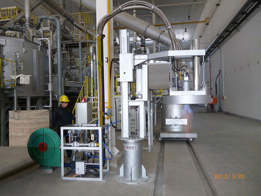 Transferpfanne Heizbrenner Gasbefeuerte Vorwärmgeräte für geschmolzenes Aluminium