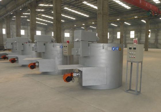 220 V automatischer Aluminiumschmelzofen mit manueller Steuerung