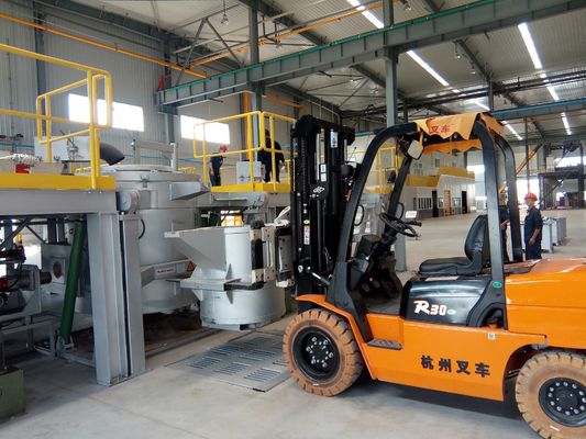 Hydraulischer kippender Aluminiumhochdruck-Druckguß der Schmelzofen-1000KG für HPD