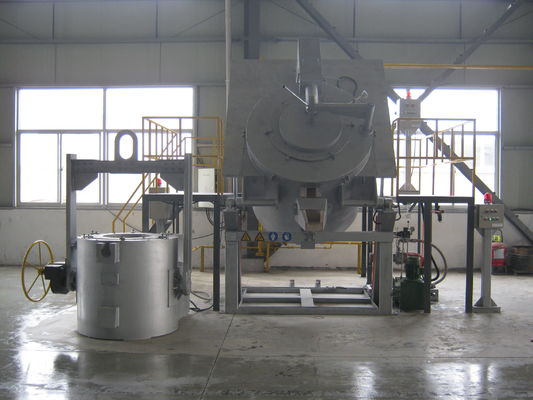 Gas-Tiegel-industrielle Aluminiumschmelzofen-Ausrüstung des Grau-1000KG für LPD