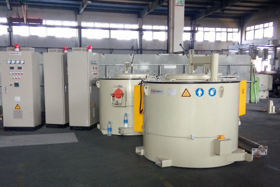 Industrielle Öfen und Aluminiumtiegelofen-Grau 1200KG für HPD 45 Grad