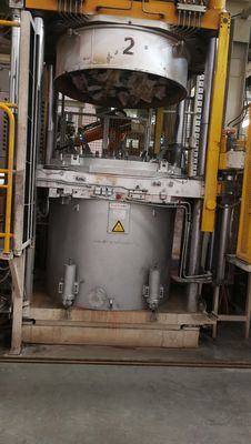 Silberner Aluminium900KG tiegelofen