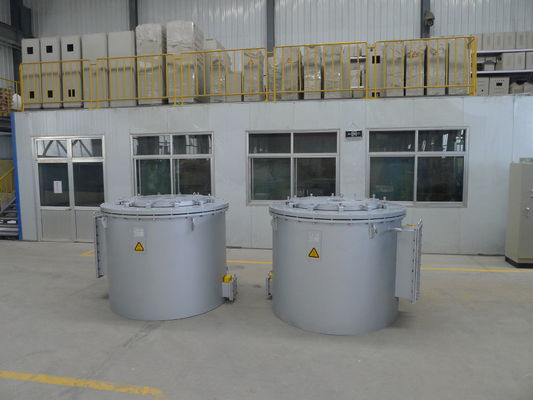 Schmelzender der Rostbeständigkeits-1000kg und haltener Erdölraffinerie-Aluminiumofen 950C
