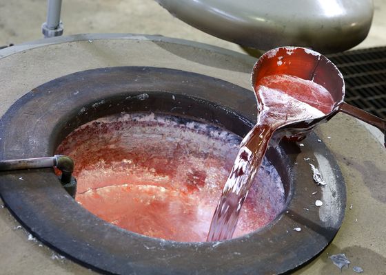 Aluminiumschmelzofen 600 Kilogramm LPG