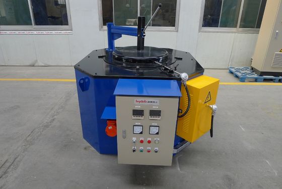 200KG Aluminiumtiegelofen mit 950 Grad für schmelzenden Aluminiumbarren