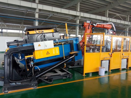 Aluminiumholding-Ofen der Immersions-800KG