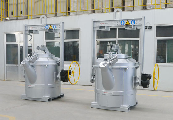 1200-Kilogramm-flüssige Aluminiumübergangsschöpflöffel