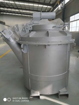 Individuell angepasste Temperaturbereiche geschmolzener Aluminium-Transfer-Kesseln mit Deckel und glatter Oberfläche
