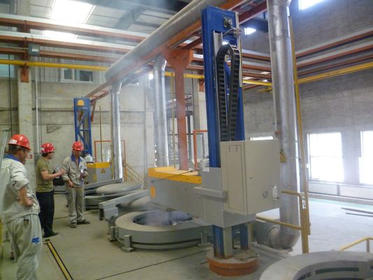Raffinierungs-Prozess-Vakuumentgasung 15L/Min Stationary Type Rotary Aluminium des Stahls