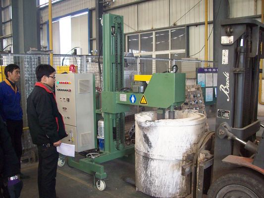 Drehentgasungseinheits-Prozess 0.1mpa 600 U/min des Weiter entwickelns der Aluminiumverhinderungs-Hitze