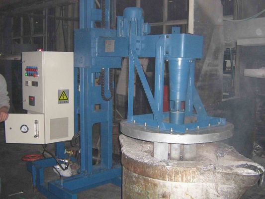 Drehentgasungseinheits-Prozess mit 600 U/min, zum des Aluminiumkaltluft-Gebläses zu verfeinern