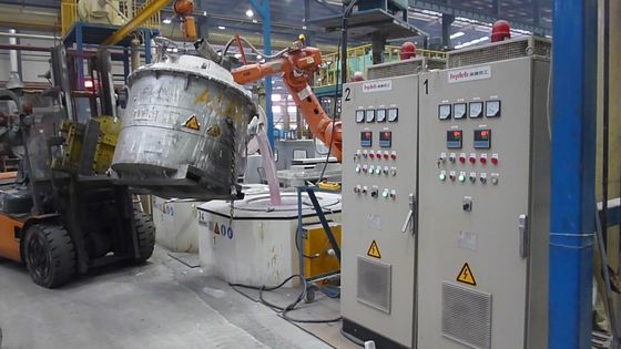 Aluminiumschrott Grey Twinss 0.30MPa, der industriellen Elektroofen 3500 Kilogramm schmilzt