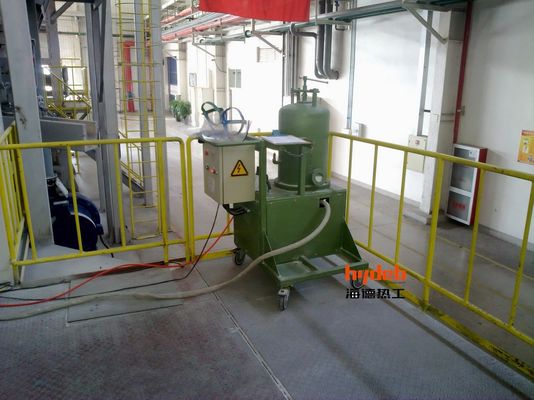 Aluminiumflussmittel Injection Unit To gießerei Casthouse 80L verfeinern flüssiges Aluminium