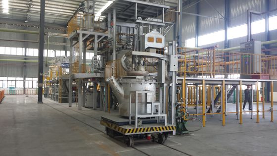 Flüssige strömende Aluminiumkapazität der Übergangsschöpflöffel-1500KG für Aluminiumgießerei