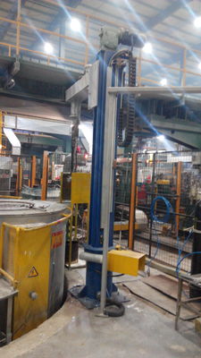 380V 50Hz Aluminium-Entgasmaschine mit langlebiger Waschmaschine Lining-Lebensdauer 18 Monate und hochreine Stickstoff oder Argon-Raffination