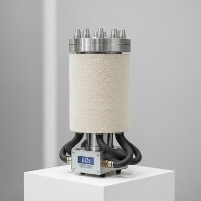 Keramische Faserdecken Isolierung Rotationsflux-Injektor bietet Wasserstoffentfernung und 60 Prozent Degasisierung Effizienz in Metallguss